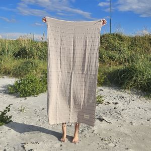 Hovedbilde "ALNES" Sand Badelaken