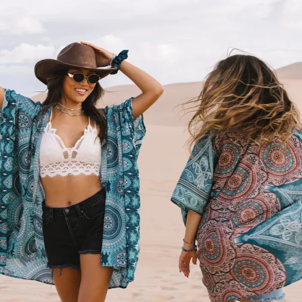 "Sayulita Mandala" Kimono
