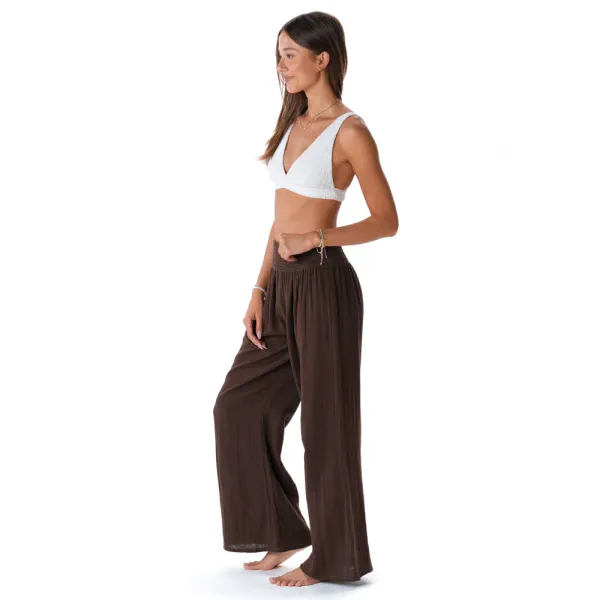 "Espresso" Wide leg Pants 