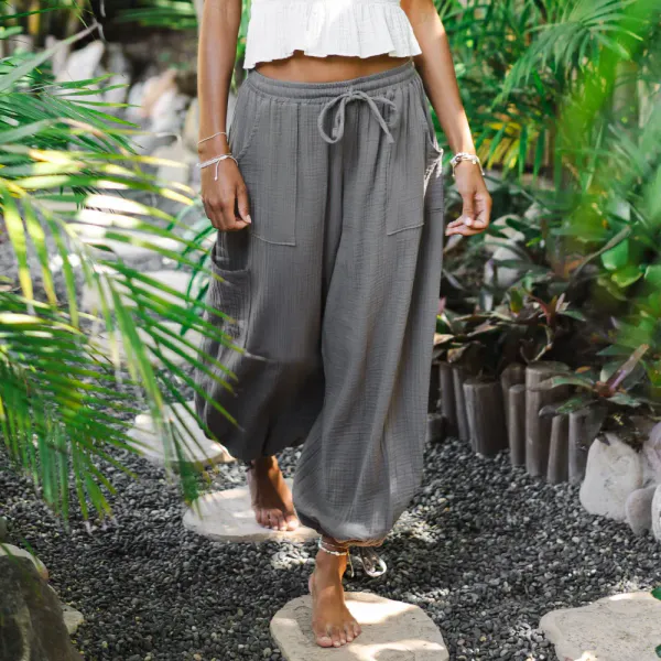 "Cargo Adventure" Pants- Granite